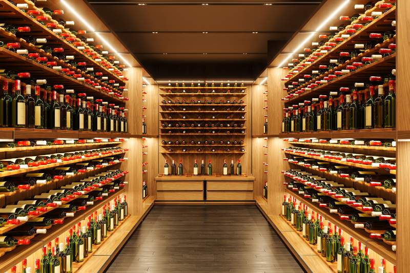 Custom wine room design in the Metro Denver area